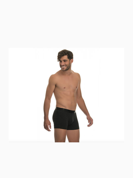 Gent and Muse Herren Boxershorts Schwarz 1Packung