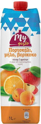 My Gusto Orange-Apple-Apricot Nectar Juice 1lt