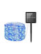 100 Lights LED 10m. Blue Solar in String 1pcs