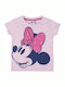 Παιδικό T-shirt Ροζ Minnie Mouse