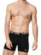 Herren Boxershorts Schwarz 1Packung