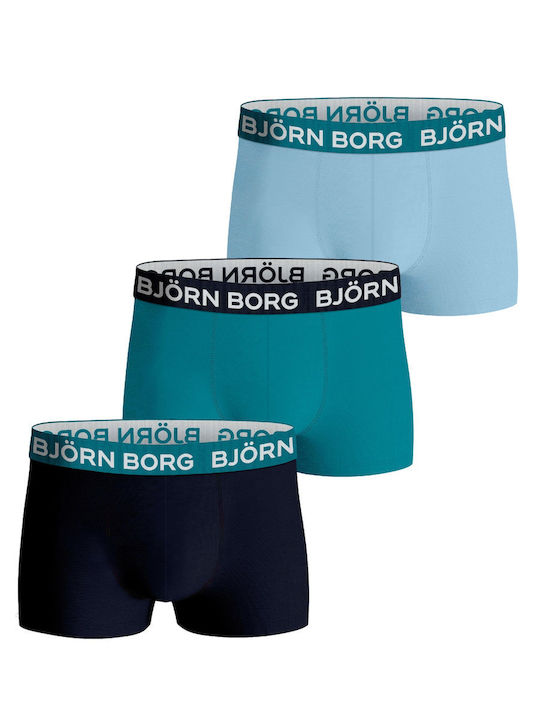 Björn Borg Men's Boxers Blue 3Pack