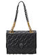 Leather Women's Bag Shoulder Black