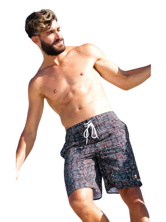 Solano Swimwear Men's Swimwear Bermuda Black