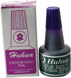 Huhua Liquid Ink for Ink Pad Purple