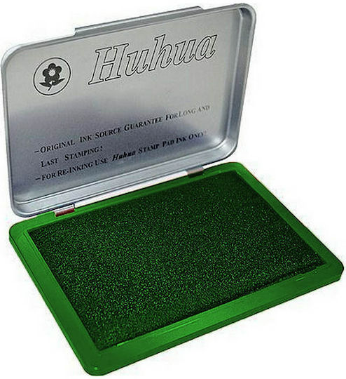 Huhua Ink Pad Stamp Green