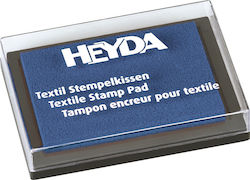 Heyda Ink Pad Stamp Blue