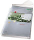 All About Office Plastikeinlage für Dokumente A4 mit Löchern und Verstärkung