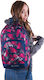 Pulse Solo Broken Mirror School Bag Backpack Junior High-High School Blue 20Liters