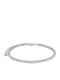 Prince Silvero Women's Silver Riviera Bracelet with Zircon