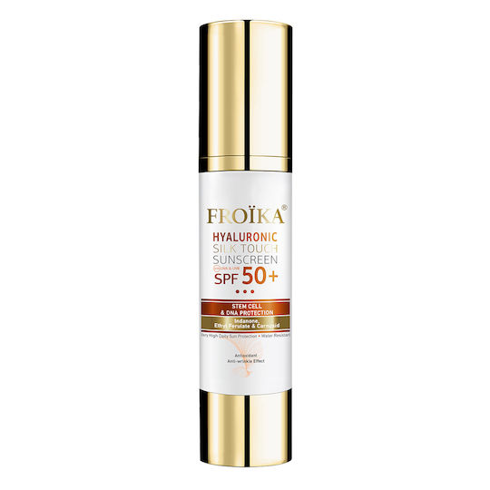 Froika Hyaluronic Silk Touch SPF50+ Αδιάβροχη Αντηλιακή Κρέμα Προσώπου 50ml