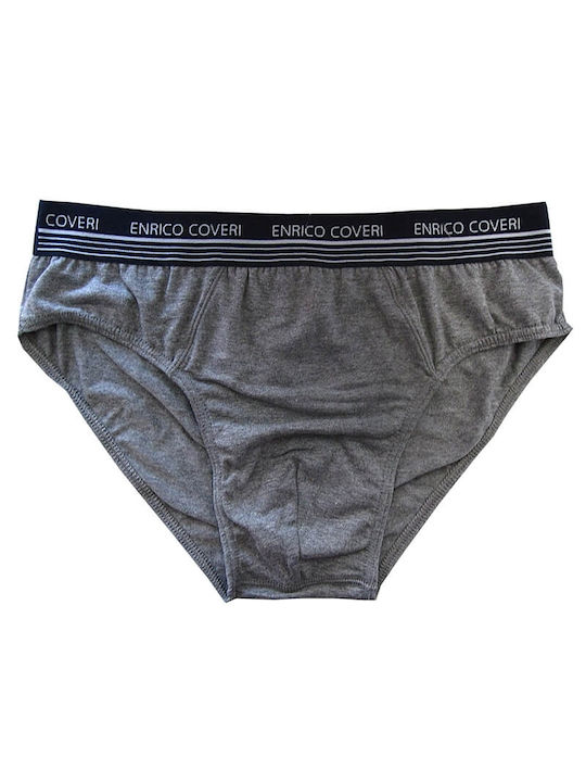 Enrico Coveri Men's Slip Gray