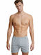 Walk Herren Boxershorts Light Grey 1Packung