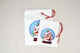LiebeQueen Bowl Home Cord Fabric Christmas Pouch for Gift White 16x20cm.