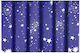 Clairefontaine Christmas Wrapping Paper for Gift Blue 1cm.