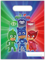 Procos Plastic Geantă pentru Cadou cu Tema "PJ Masks" Multicoloră 6buc