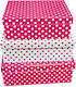General Trade Paper Box for Gift Pink 3pcs