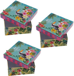 General Trade Multicolour Gift Wrapping Box 3 Pieces
