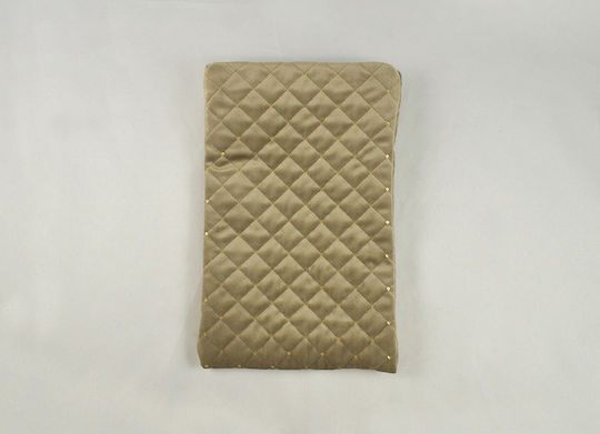 Kappa Decor Stoff Weihnachtlich Beutel für Geschenke Beige 20x30cm.