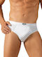 Primal Underwear Men's Slip White