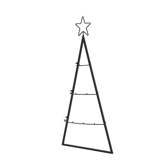 Christmas Decorative Metal Tree 80cm Black