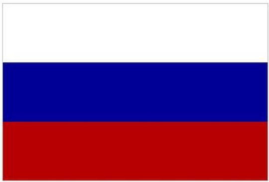 Знаме на Русия Перфорирано 75x50см