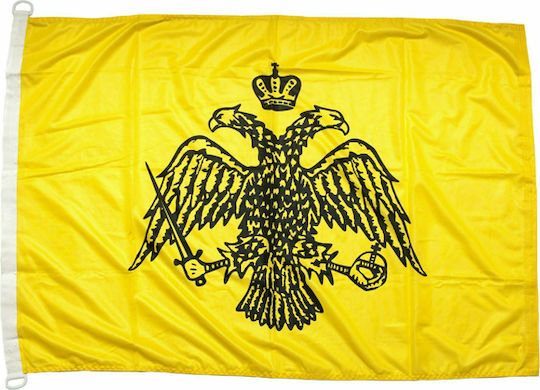 Знаме на Византия с Дръжка 150x90см