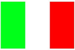 Flagge Italiens 40x27cm