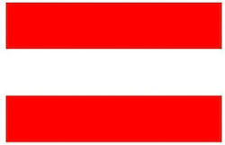 Flagge Österreichs 100x70cm