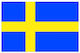 Flagge von Schweden 40x27cm