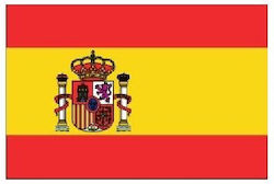 Flagge Spaniens 40x27cm