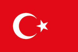 Flag of Turkey 75x50cm