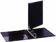 Clipboard with 4 Rings 4/32 for Paper A4 Black PRESENTATION BINDER 1pcs