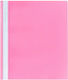 Pp Clipboard with Spring for Paper A4 Pink 1pcs