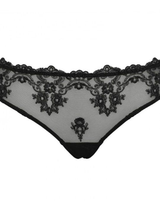 Sielei Damen Brasilien mit Spitze Schwarz