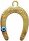 Tatu Moyo Charms Metallic Pendant Motif for Jewelry Gold in Shape Eye Set 10pcs