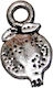 Tatu Moyo Charms Metallic Pendant Motif for Jewelry in Shape Pomegranate 1.5x0.9cm. Set 100pcs