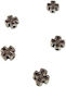 Faitakis Pack Metallic Threaded Motif for Jewel...