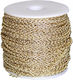 Kostibas Fashion Metallic Chain for Jewelry Golden