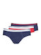 Herren Slips Blau 3Packung