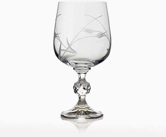 Crystalite Bohemia Set Crystal Glasses Goblet 340ml 6 Pieces