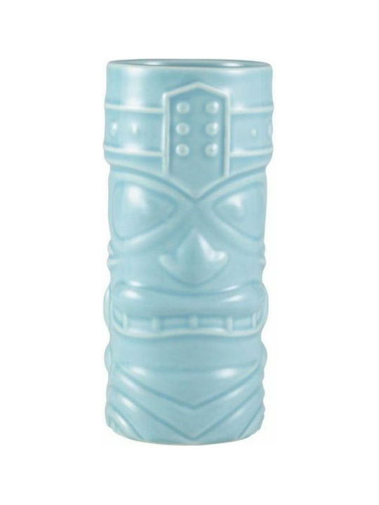 Glass Cocktail/Drinking made of Ceramic in Light Blue Color 400ml 1pcs
