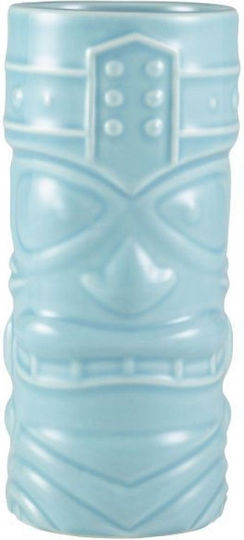 GenWare Glas Cocktail/Trinken aus Keramik in Hellblau Farbe 400ml