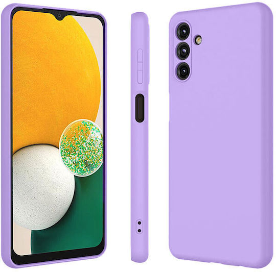 Soft Velvet Back Cover Σιλικόνης 2mm Μωβ (Galaxy A54)