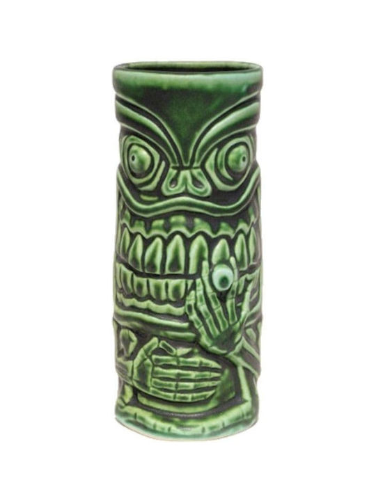 Pahar Cocteiluri din Ceramică în Culoare Verde 440ml 1buc