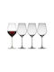 Lyngby Glass Set for White Wine made of Glass Stacked 500ml 4pcs