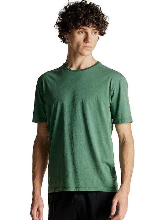 Dirty Laundry T-shirt Bărbătesc cu Mânecă Scurtă Verde