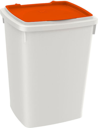 Ferplast Plastic Food Storage Container for Dog 39ml 48.5cm in White Color
