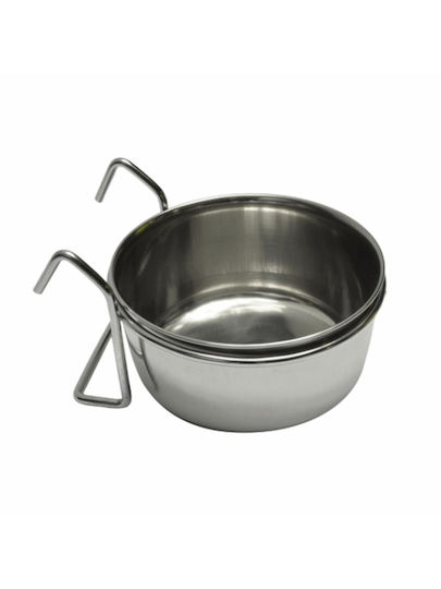 Eurosiam Bol Metalic Pentru Mâncare Și Apă Pentru Câine 280ml