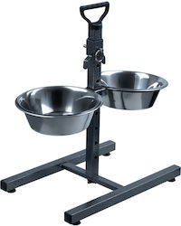 Happet Adjustable Stand Ανοξείδωτο Μπολ Φαγητού & Νερού 2x Happet Adjustable Stand Ανοξείδωτο Μπολ Φαγητού & Νερού 2x